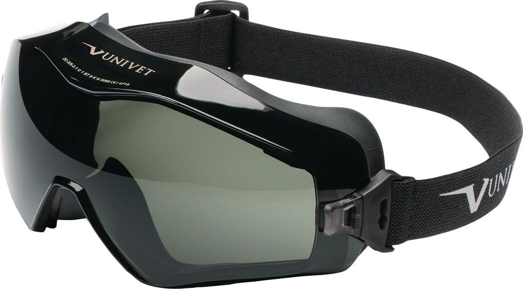 Vollsichtschutzbrille 6x3 EN166,EN170,EN172 PC UNIVET