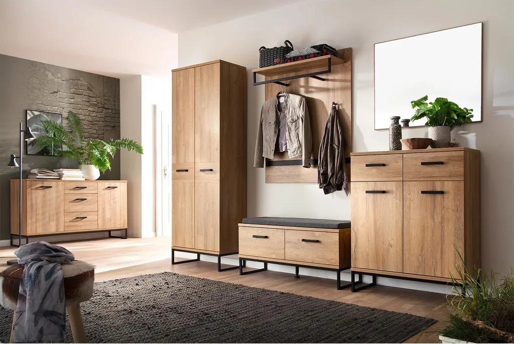 Meuble d'entrée pour chaussures Torrent, idéal petits espaces 81cm - 7