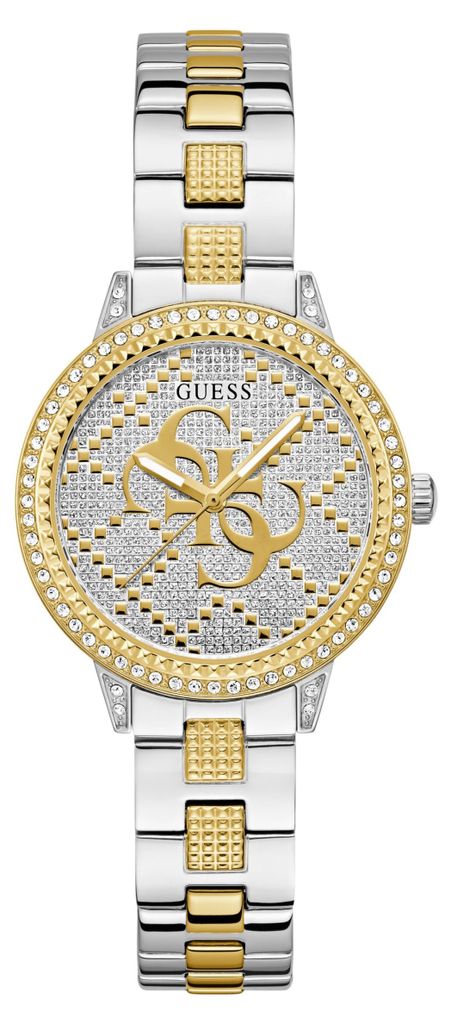 GUESS Analog Watch Damen Ladies 2-Tone Analog Watch Bicolor GW0944L3