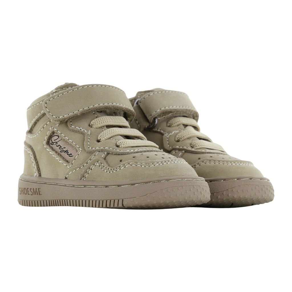 Shoesme Baby-Proof Jongens Baby schoentjes - Taupe - Maat 24
