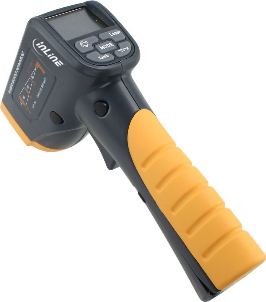 InLine® IR Temperatursensor mit LCD-Display Produktbild 