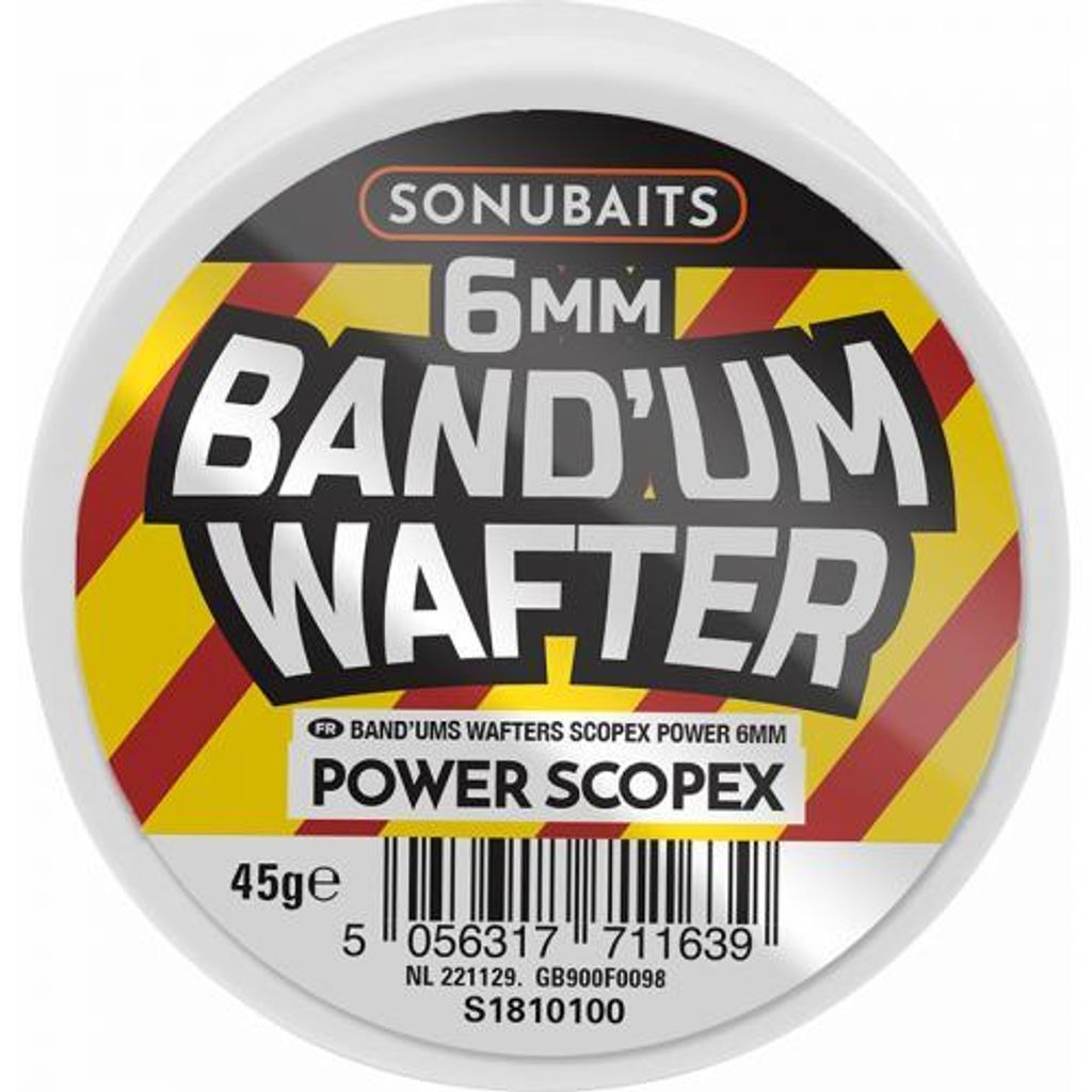 Sonubaits Band'Um Wafters 6mm Power Scopex