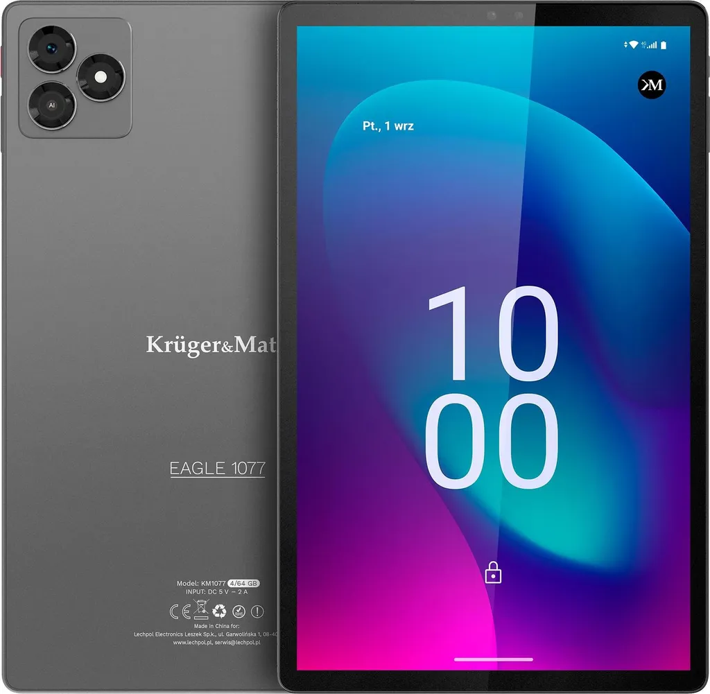 Kruger&Matz EAGLE 1077: Il Tablet che non ti aspetti (Android 15)
