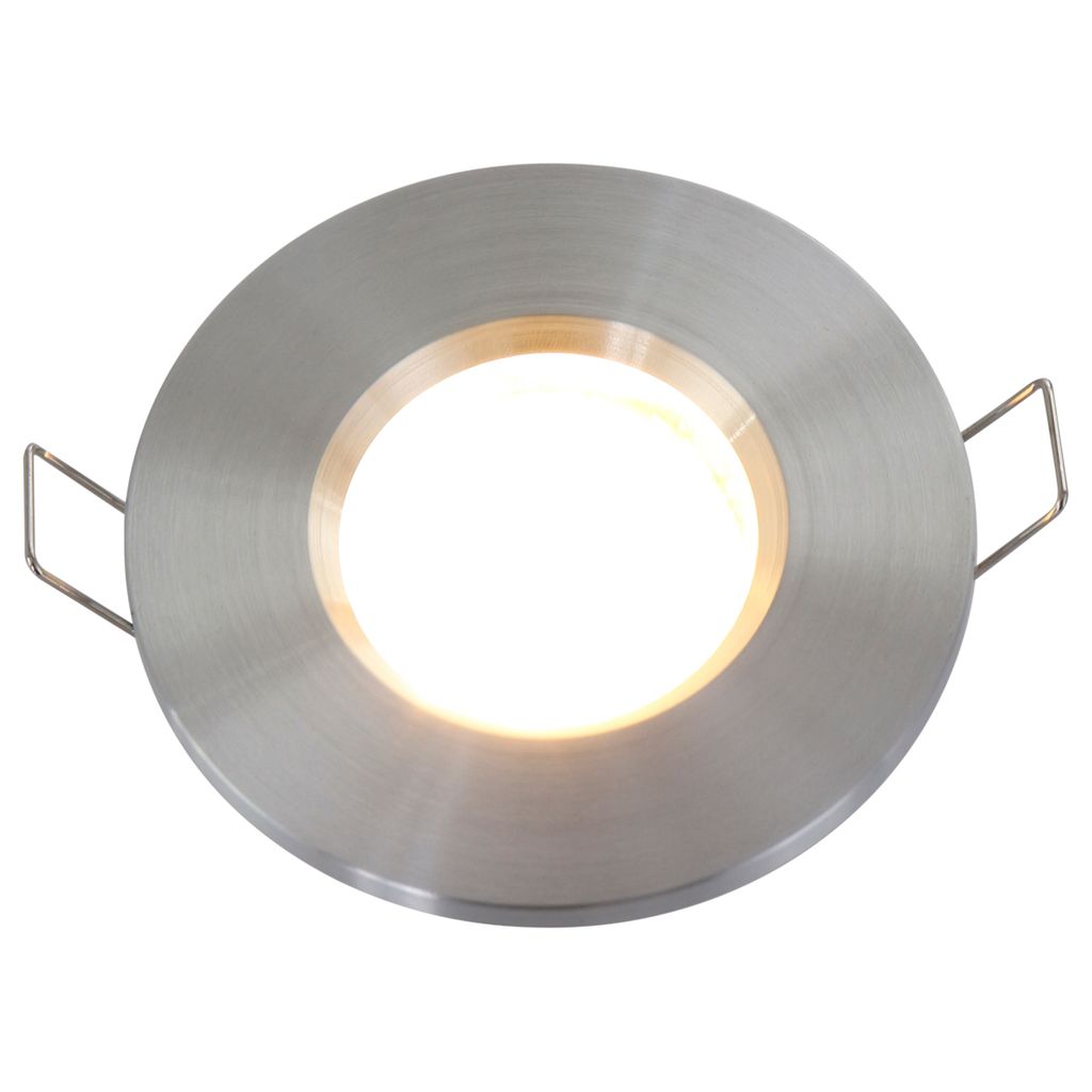 Steinhauer Einbaustrahler Pélite spot 1-flammig Silber Matt 8,5x8,5cm