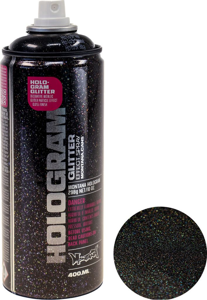 Hologram Glitter Spray Glitzerspray Seidenmatt 400ml - Produktbild 