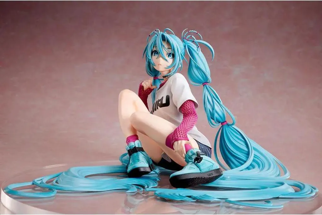 Figurine Hatsune Miku Authentique 17 cm, Statuette Stable en PVC