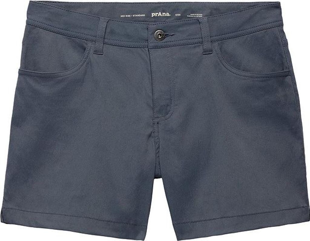 Shorts PRANA STRETCH ZION HALLE SHORT Lady, thundercloud Größe: 8