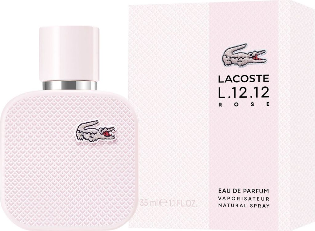 Lacoste L.12.12 Rose Eau De Parfum Spray 35ml Produktbild 1