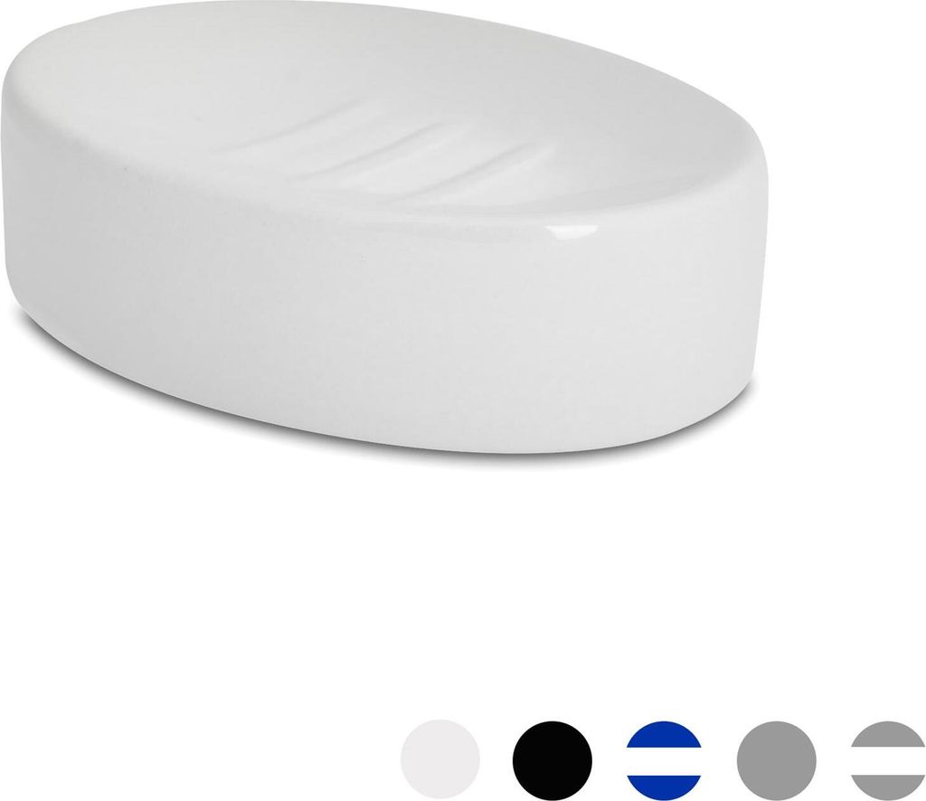 Badezimmer Handseifenhalter / Teller. Weiß