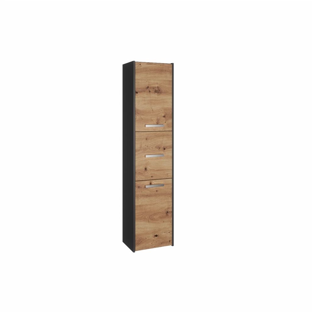 Armadietto stretto da bagno MARGO - rovere artisan / Immagine del prodotto 