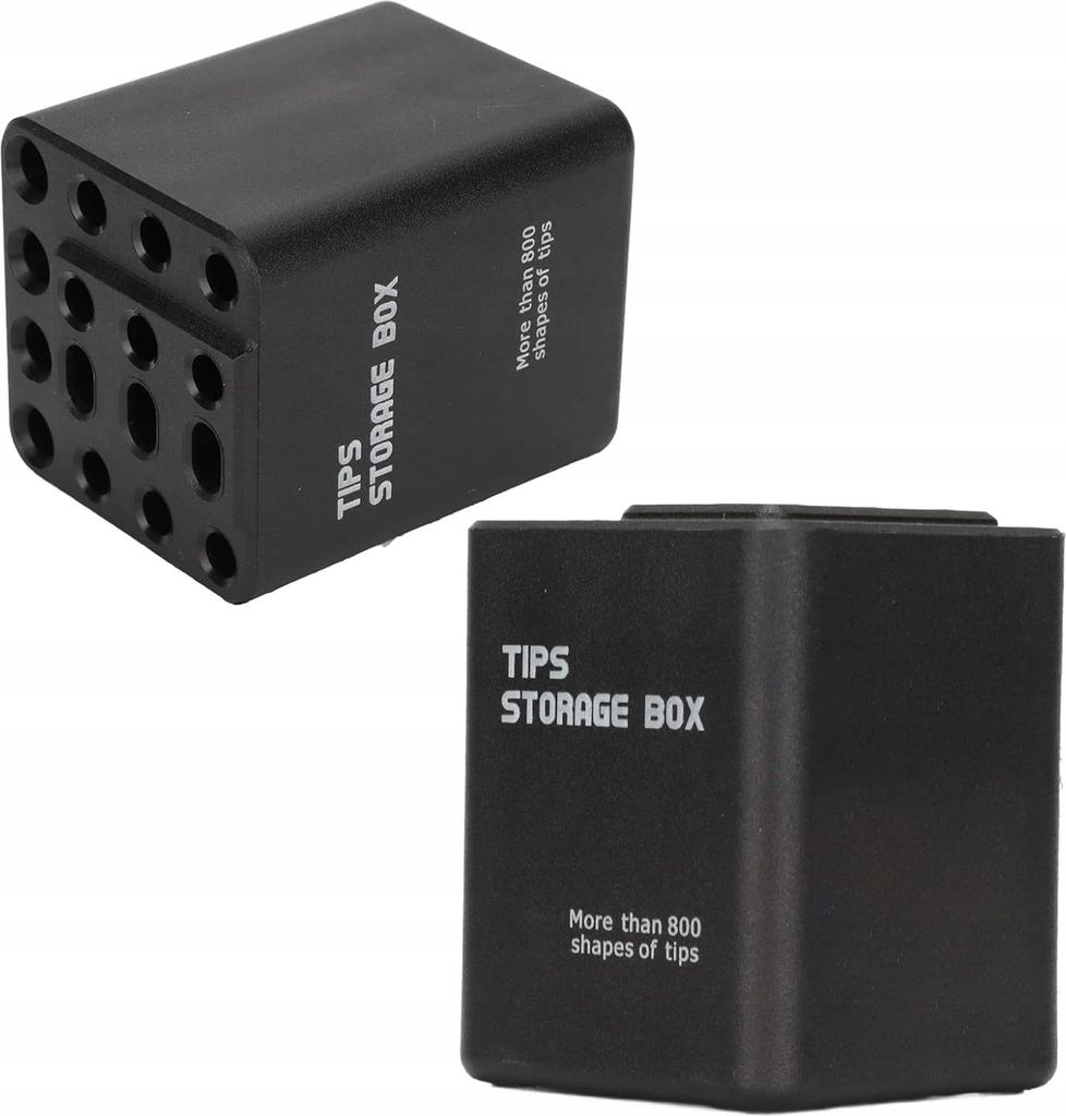 Rosfix Organizer – Lötspitzenhalter T12 C245 C210 C115 | 50x50mm Basis, 65mm Höhe, 16 Plätze, Kunststoff | Sicherheit für Werkstatt