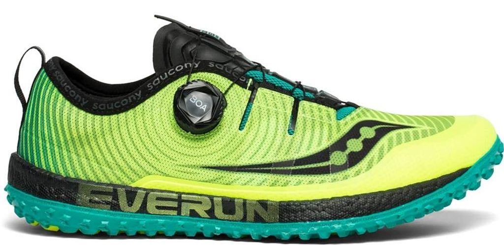 SAUCONY SWITCHBACK ISO Herren Trailrunning-Schuhe Gelb 42 Produktbild 