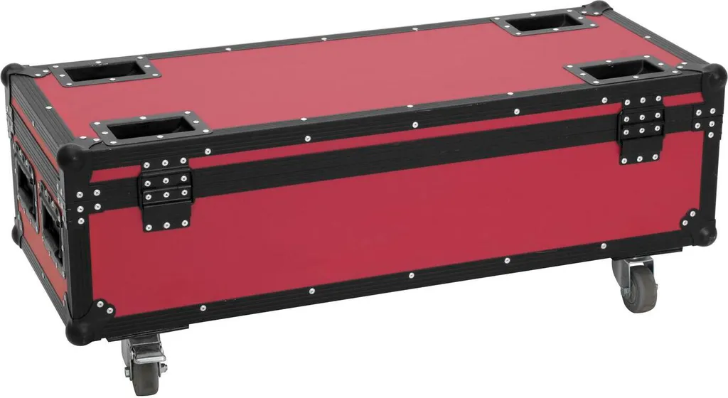 Flightcase de Rangement pour 4 Projecteurs LED Umbrella avec Roulettes