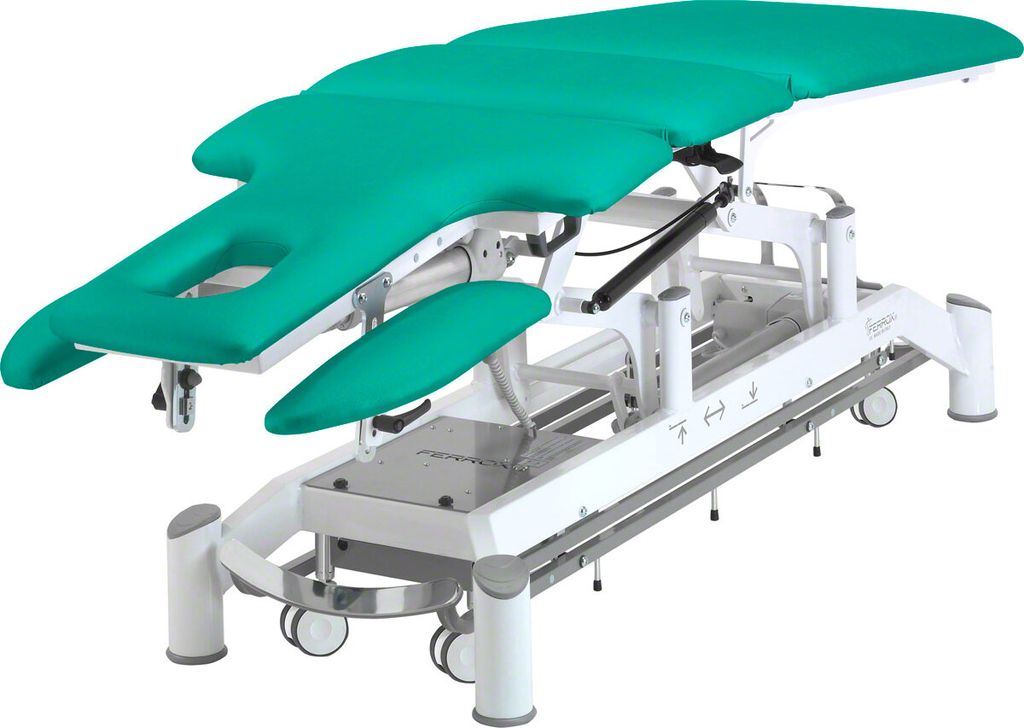 Ferrox Therapieliege Chagall 5 Neo mit Radhebesystem und Rundumschaltung