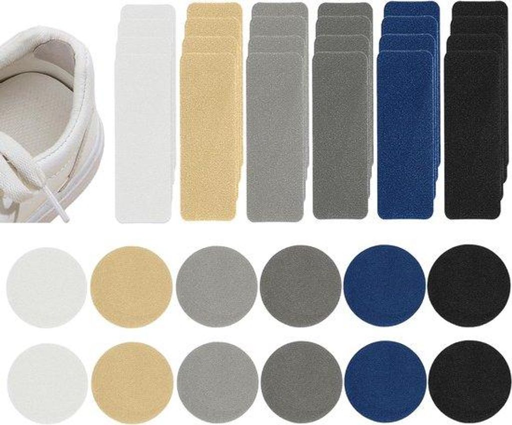 Reparatieset für Schuhe - 36 Teile - Selbstklebend - 6 Farben - Schuhreparaturset