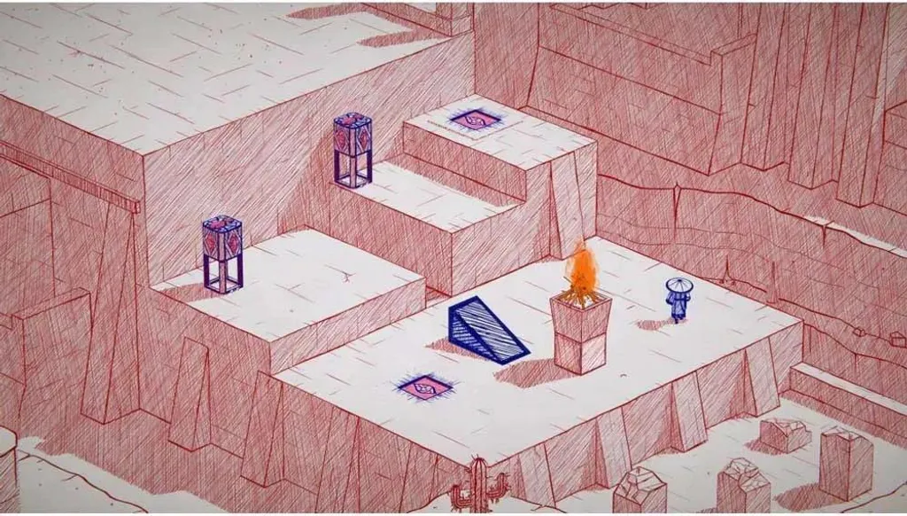 Inked sur Switch - Graphismes Dessinés à la Main et Puzzles Créatifs - 4