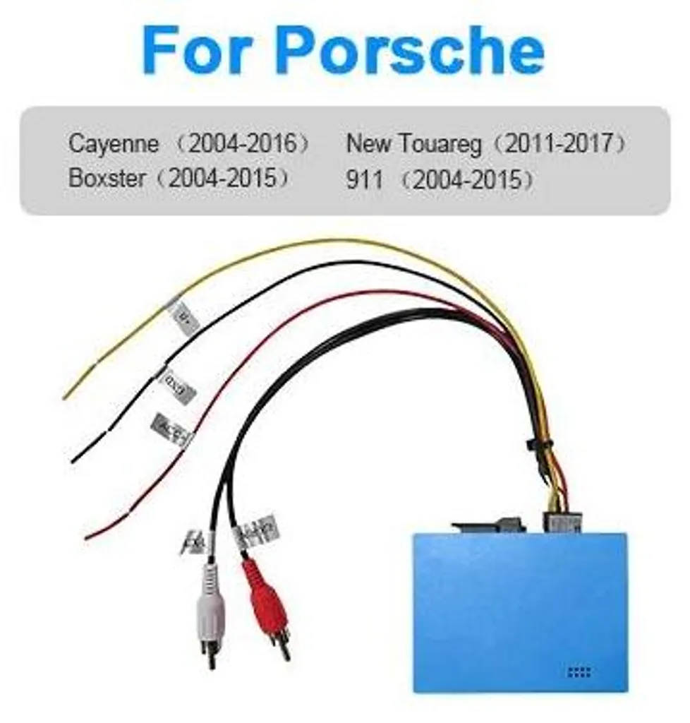 Autoradio pour Porsche Cayenne : Écran 2,5" et Menu Multilingue