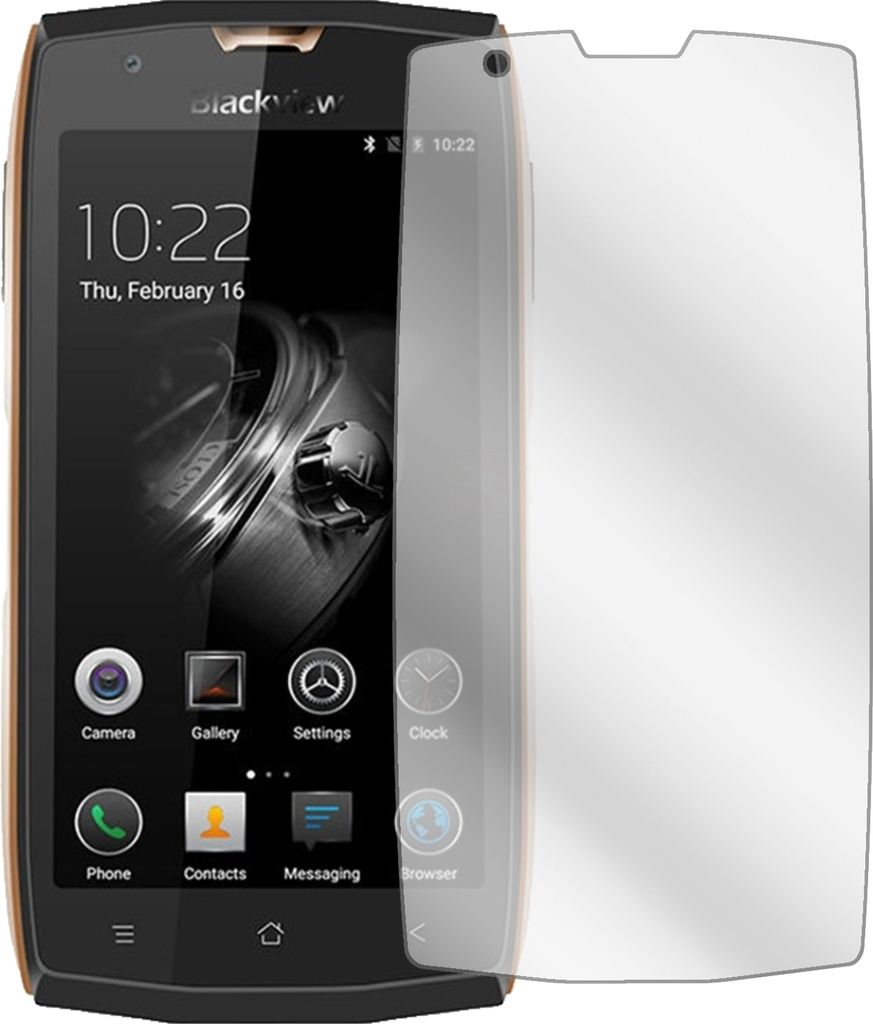 6x Schutzfolie für Blackview BV7000 klar Displayschutzfolie Folie Display Schutz