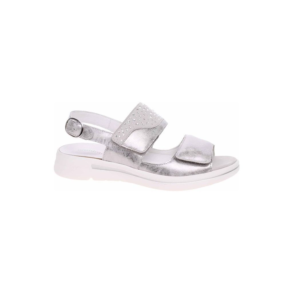 WALDLÄUFER Damen Sandalen & Sandaletten grau Gr. 4,5
