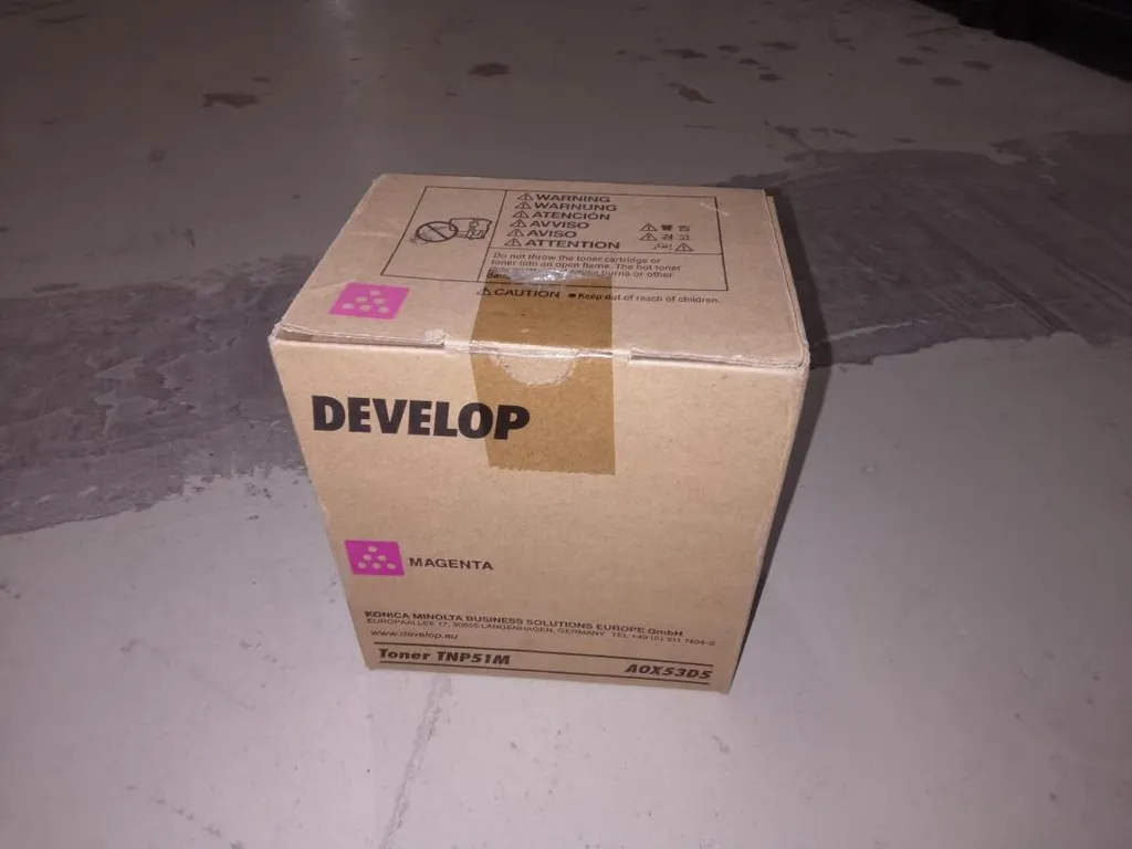 Toner Develop A0X53D5 Magenta Violet TNP51M Haute Capacité d'Impression - 3