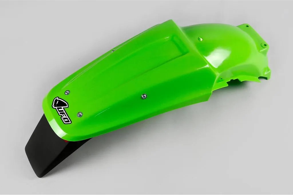 Aile Arrière Kawasaki UFO Plast avec Éclairage LED - Finition Vert Brillant