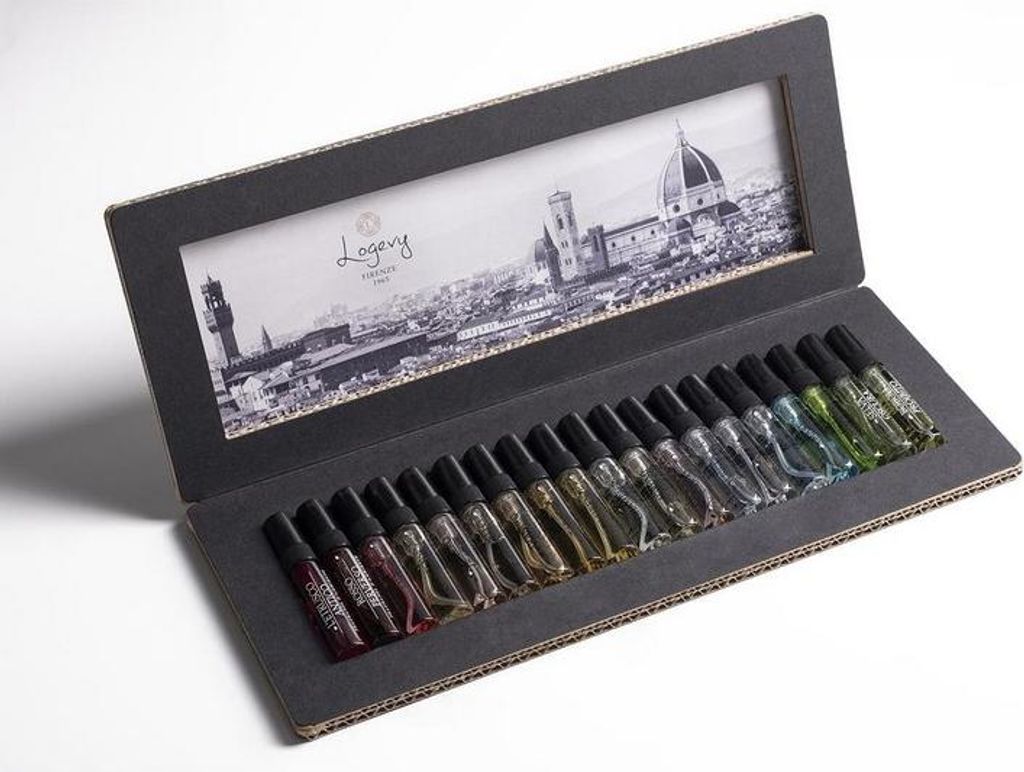 Logevy – Raumduft – Set mit 19 Raumdüften à 5 ml – Vielfältige Zitrus–, Blumen– und Gewürznoten