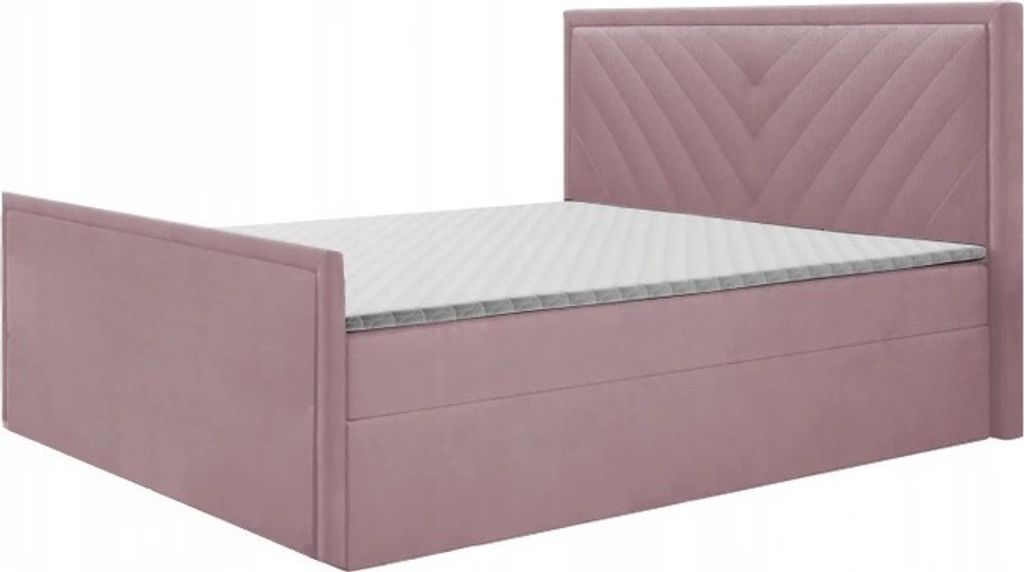 Boxspringbett POLI 2 , Topper Federkern , 180 x 200 cm , ( Produktbild 