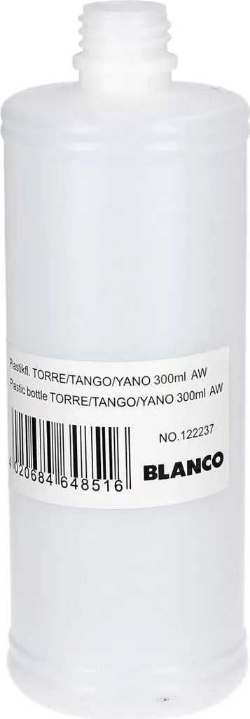 Bottiglia di Plastica 300ml per Dispenser BLANCO TORRE | Ricambio