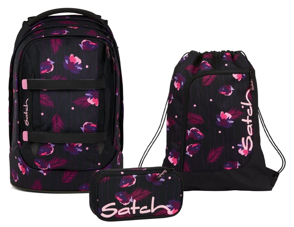 Satch, Schulrucksack-Set PACK Mystic Nights 3-teilig, ab 5. Produktbild 