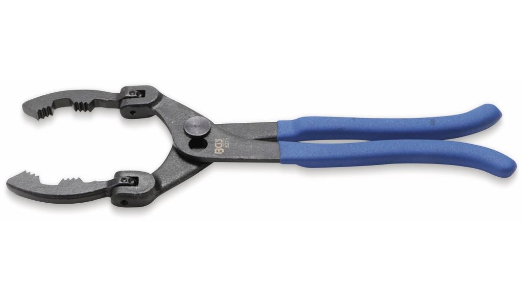 BGS 8271 Spezialzange für Öl- und Kraftstofffilter mit abwinkelbaren Backen