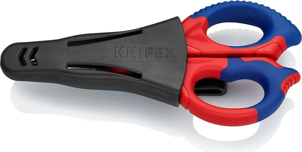 Ciseaux électricien 155 mm incassables, coupe précise sans effort manuel