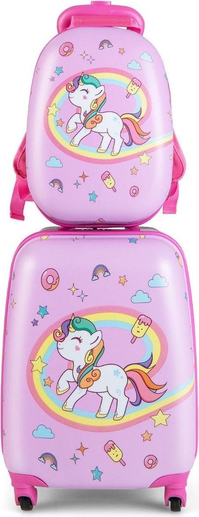 Valise pour enfants valise rigide à roulettes ensemble de Image du produit 