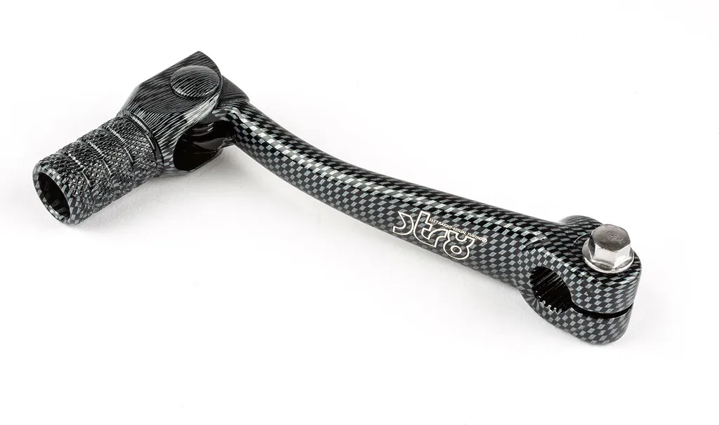 Sélecteur de vitesse pliable anti-casse STR8 carbone pour Minarelli AM6