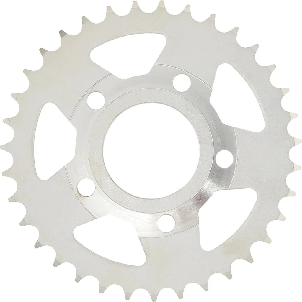 Pignon de chaîne RK 4039 en acier 520 argent 36 dents pour moto