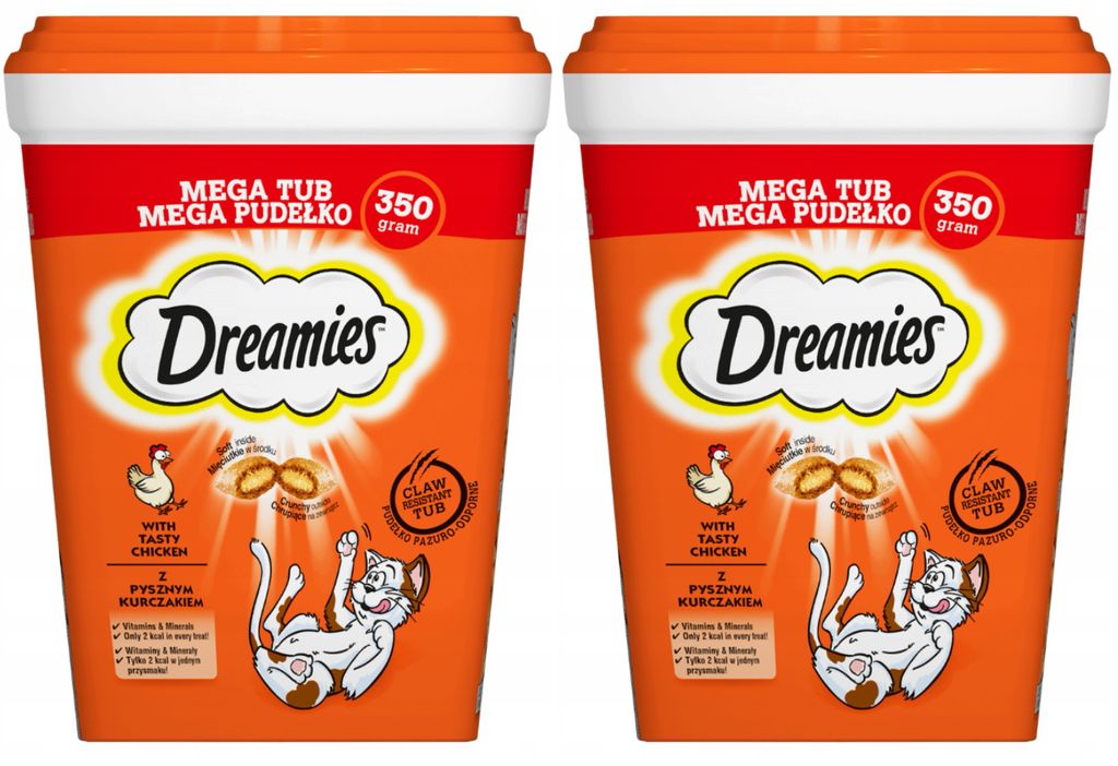 Dreamies Katzensnacks Mega Box Katzen-Leckereien Mit Huhn Produktbild 