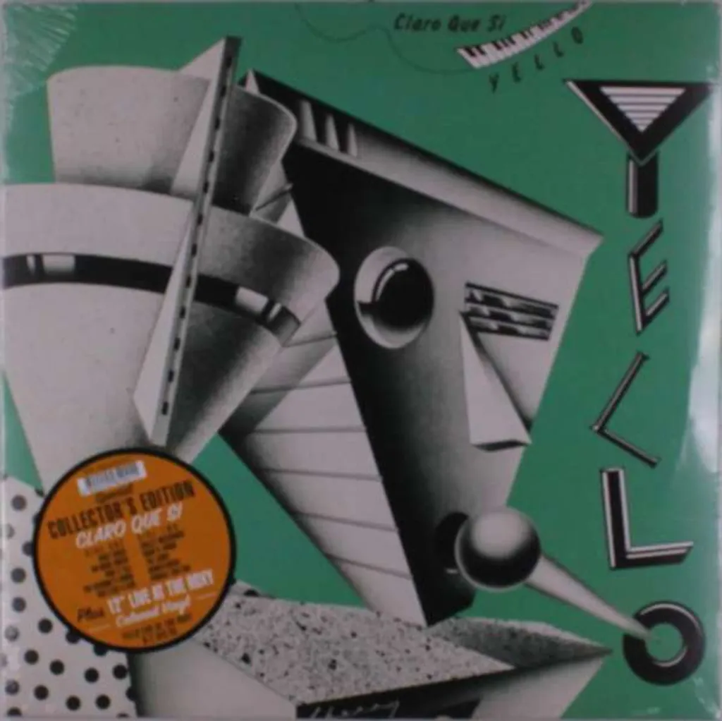 Yello Claro Que Si Live At The Roxy N.Y. Dec 83 Vinyle Coloré Limited