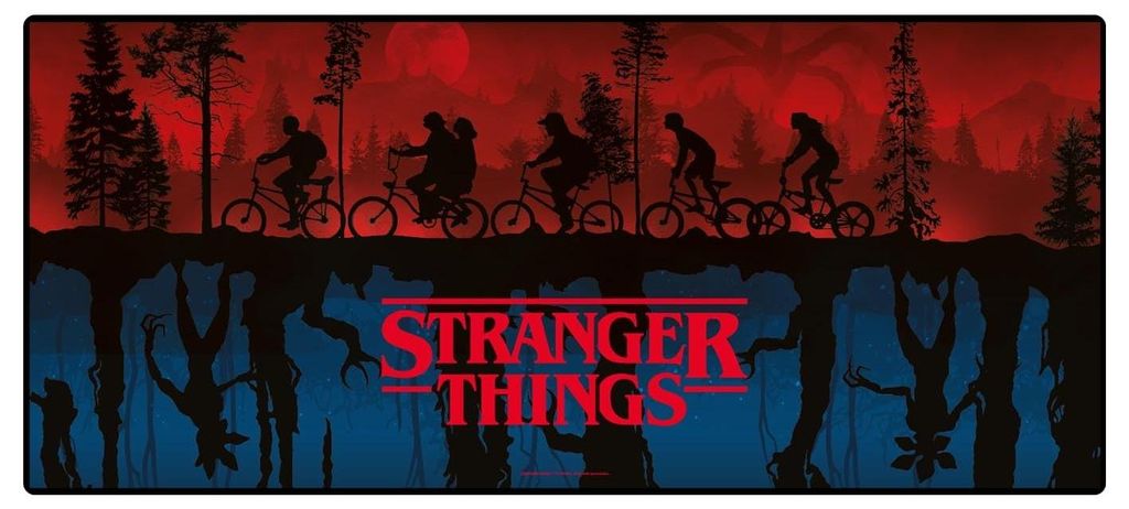 Stranger Things Schreibtischunterlage The Upside Down Produktbild 