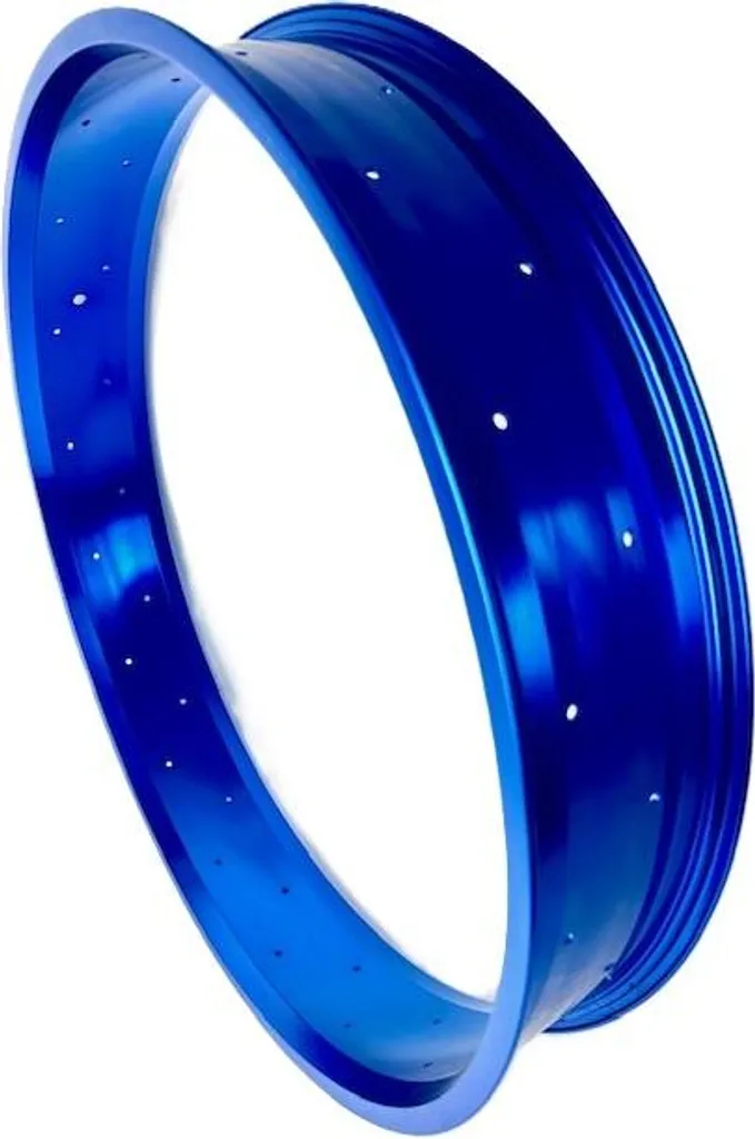 Jante 26 pouces 103 mm bleue ultra large en aluminium haute qualité