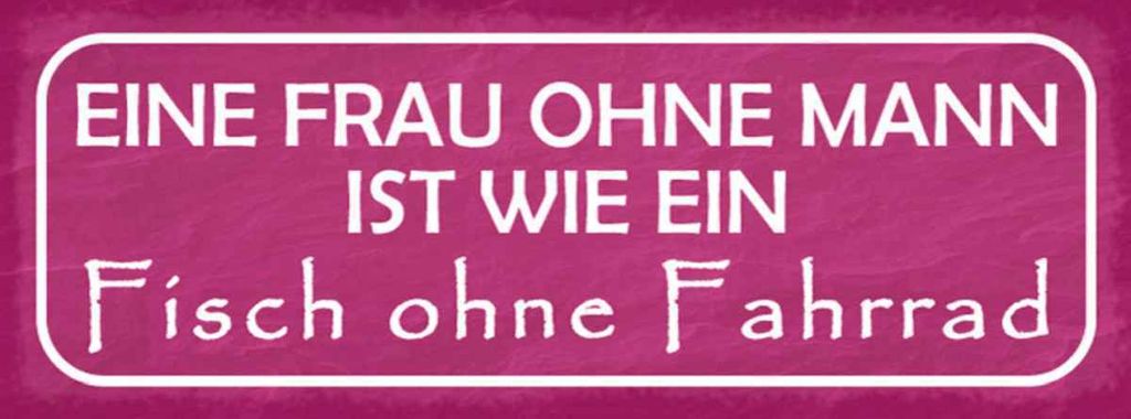 vianmo Holzschild 10x27 cm Frau Mann fisch ohne Fahrrad Männer Frauen