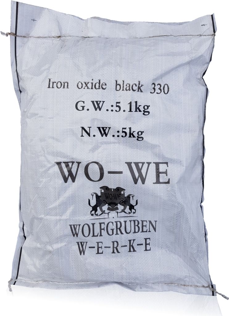Eisenoxid Pulver Pigmentpulver Farbpigmente für Betonfarbe Lehm Knetbeton W120 Schwarz - 10Kg
