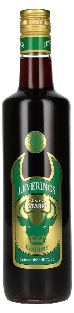 Leverings Ossenkämper Kräuterlikör 40% Vol. 0,7l Produktbild 