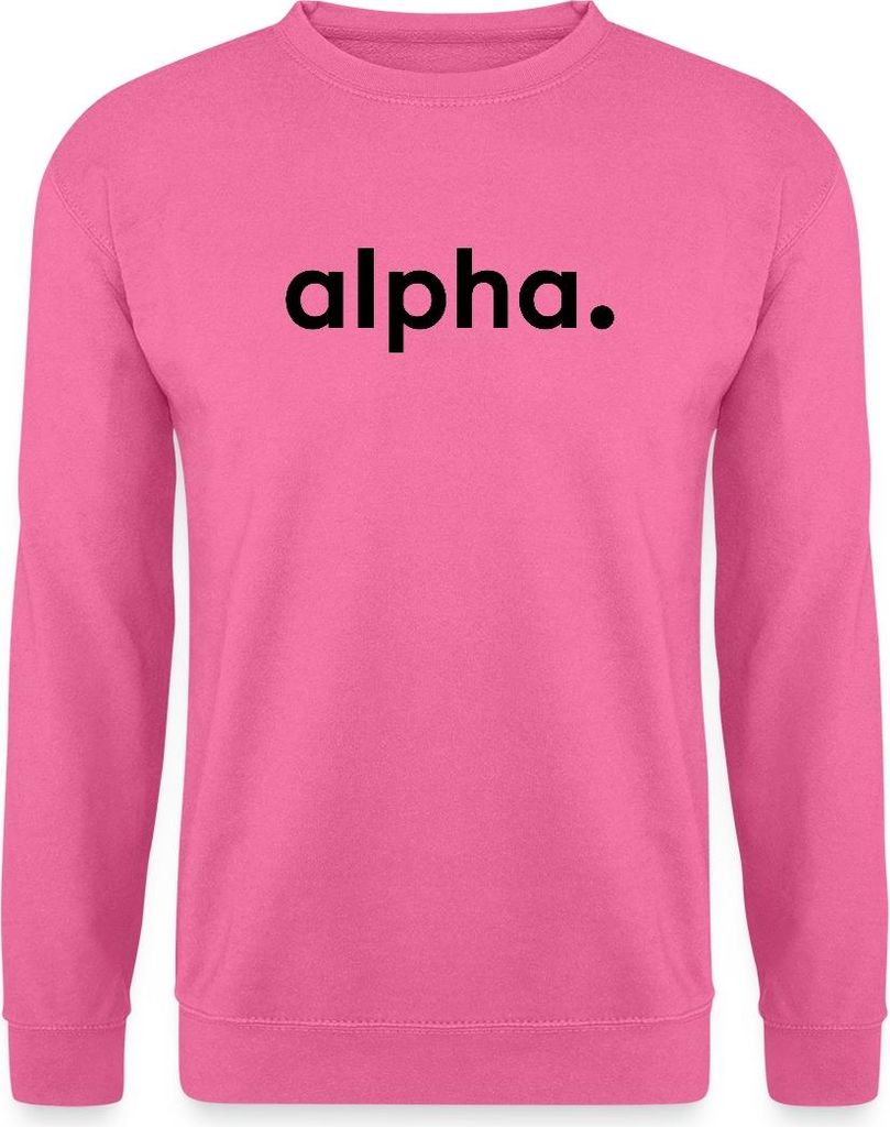 Spreadshirt Stromberg Firmenschriftzug von Alpha Uni Pullover, XL, Pink