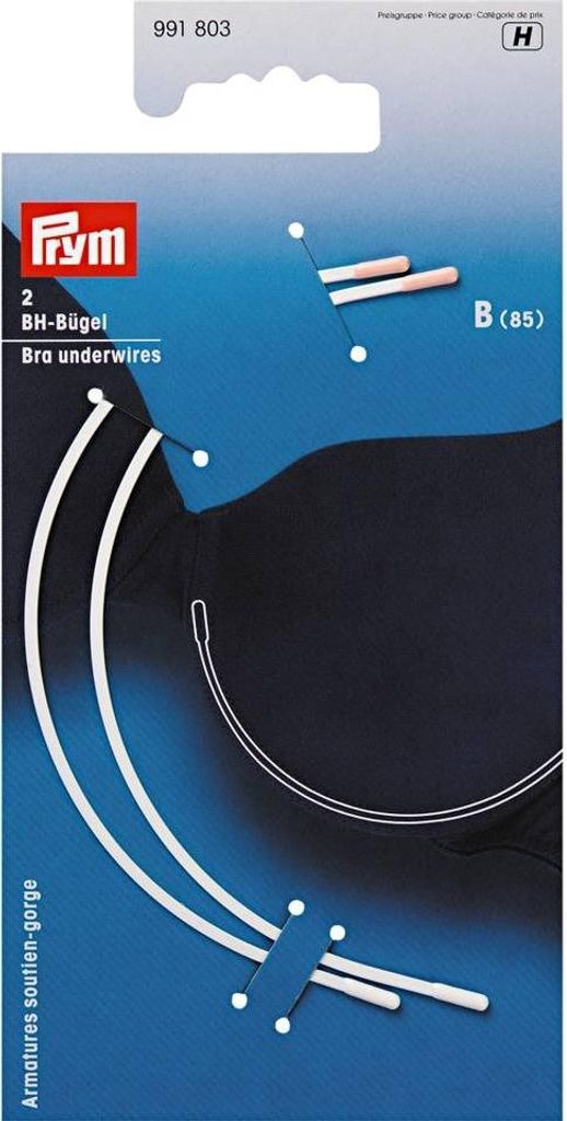 Kostice podprsenky veľ. B (85), biela Obrázok produktu 