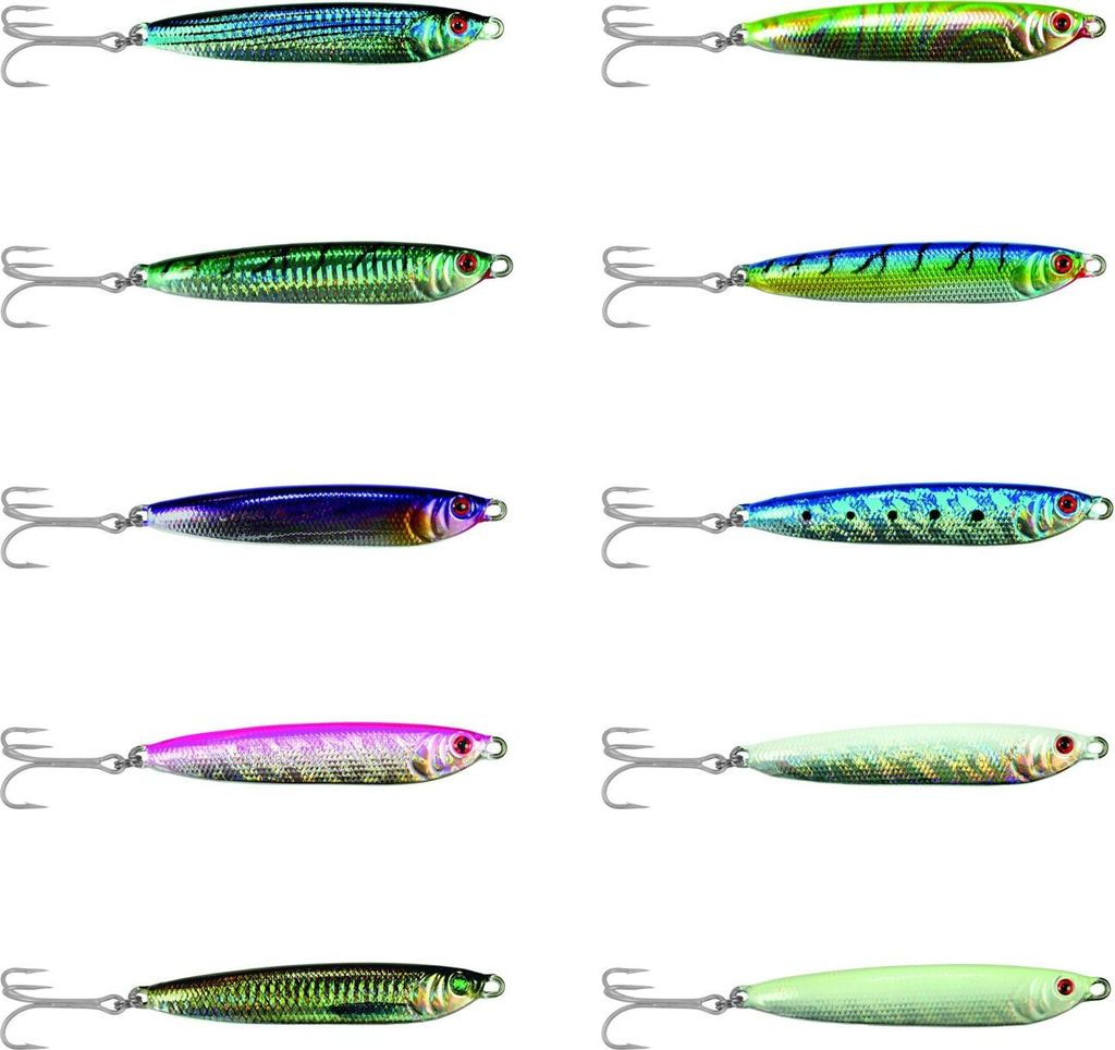 Ragot Herring - Meeresköder, Länge / Gewicht:10cm / 100g, Ragot Farben:White Holo