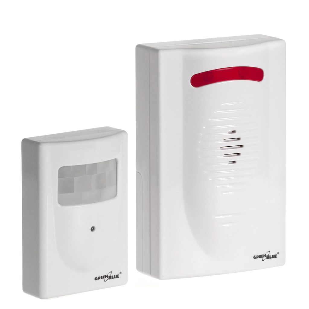 Funk Alarmanlage mini Bewegungsmelder DC3400 Alarm Sensor Produktbild 