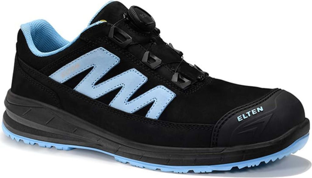 ELTEN Sicherheitsschuhe MARTEN XXSports Pro BOA black blue Low ESD S3 728141 Uni, 40