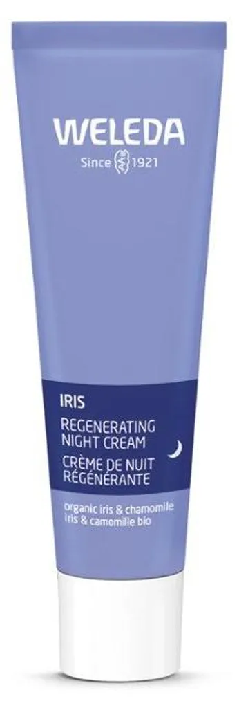 Crème de Nuit à l'Iris Weleda 30ml - Régénération et Soin Bio