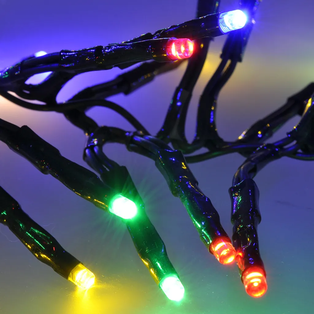 Guirlande LED Solight 576 LEDs Musicale - 5m Télécommande & Timer 1V11-M
