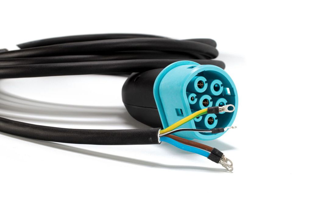 Type 2 prise de charge voiture électrique EV 5 m câble de Image du produit 