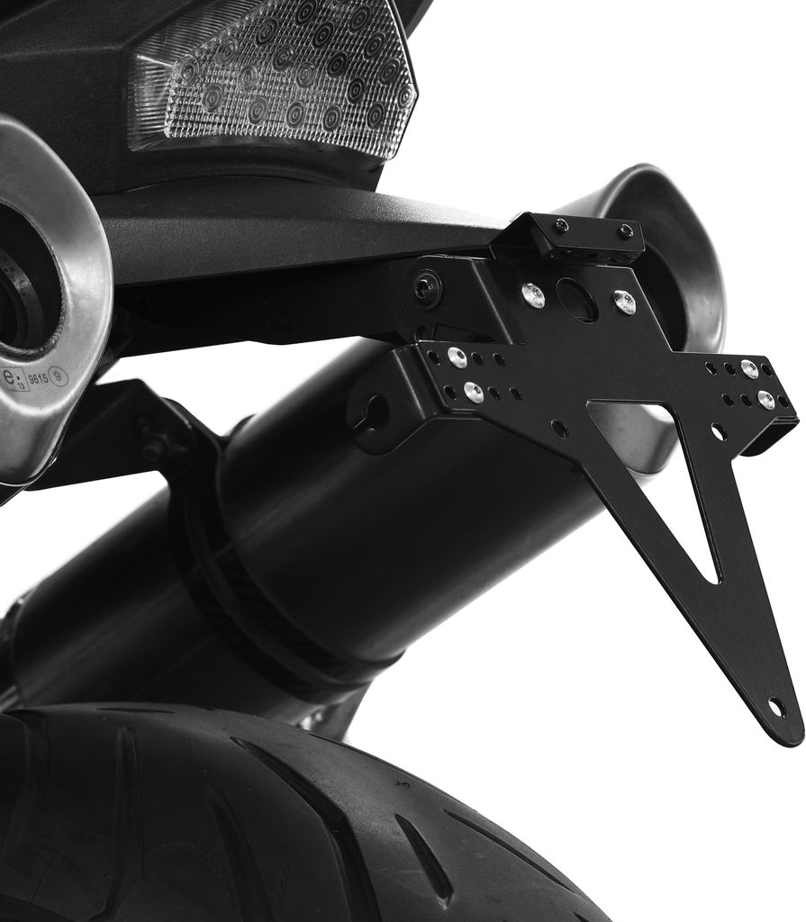 ZIEGER Classic Complete Kennzeichenhalter kompatibel mit Triumph Speed Triple 1050